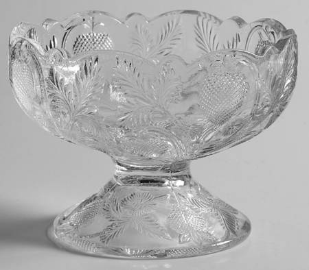 Strawberry Round Compote (Height X Width)