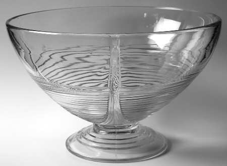 Tally Ho Clear (Stem 1402) Punch Bowl