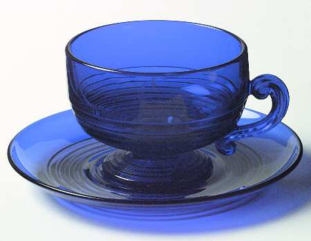 Tally Ho Cobalt (Stem 1402) Cup & Saucer Set