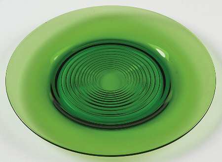 Tally Ho Green (Stem 1402) Luncheon Plate