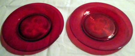 Tally Ho Ruby (Stem 1402) Luncheon Plate