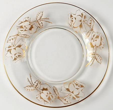 Talisman Rose Luncheon Plate