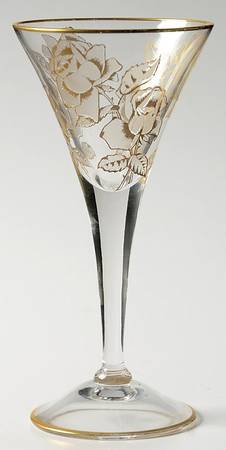 Talisman Rose Sherry Glass