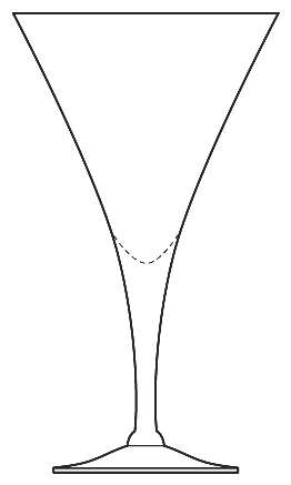 Trumpet Water Goblet