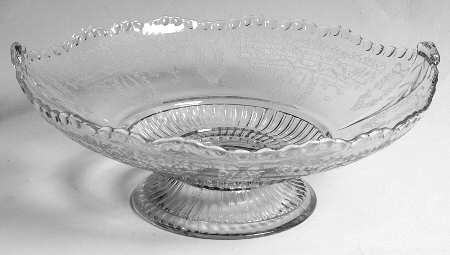 Valencia Clear (Stem 3500) 12" Footed Bowl
