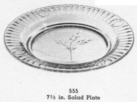 Wedding Rose 7" Salad Plate