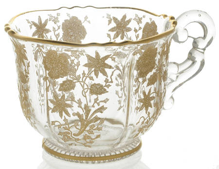 Wildflower (Stem 3121, Gold Encrusted) Martha/488 5 Oz Punch Cup