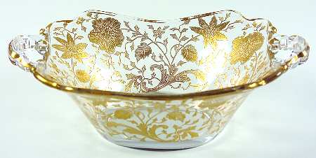 Wildflower (Stem 3121, Gold Encrusted) 3400/1181 Handled Bon Bon