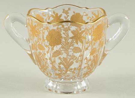 Wildflower (Stem 3121, Gold Encrusted) Mini Open Sugar