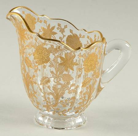 Wildflower (Stem 3121, Gold Encrusted) Mini Creamer
