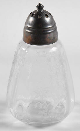 Wildflower Clear Shaker with Metallid by Cambridge