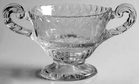 Wildflower Clear Individual Open Sugar (Shape 3500) by Cambridge