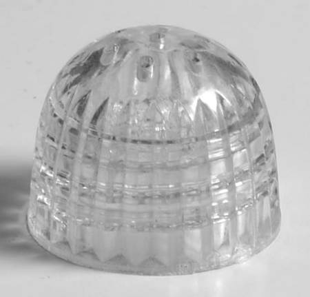 Wildflower Clear 3400/77 Footed Shaker, Plastic Lid Only