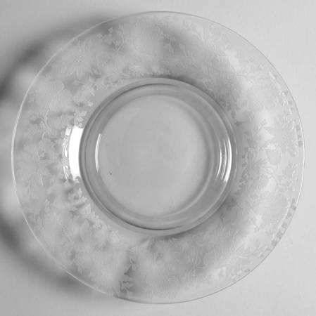 Wildflower Clear Underplate for Mayonnaise