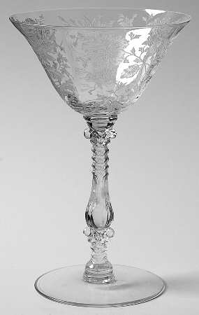 Wildflower Clear Champagne/Tall Sherbet