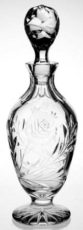 2704 Footed Decanter & Stopper