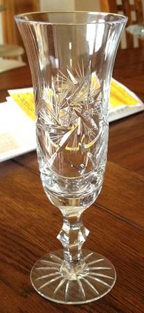 Adria Pinwheel Fluted Champagne