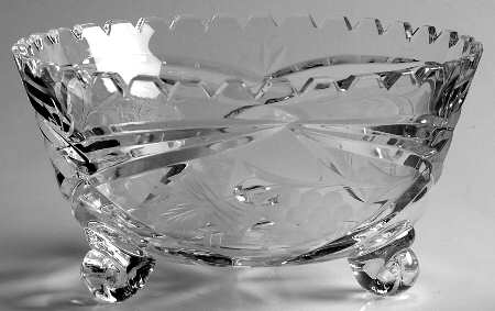 Chardoney 5" 3-Toed Footed Bowl