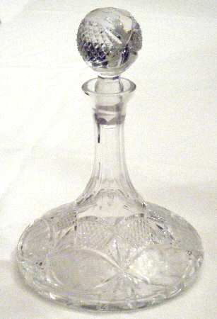 Chardoney Ships Decanter & Stopper