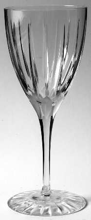Linear Frost Wine Glass