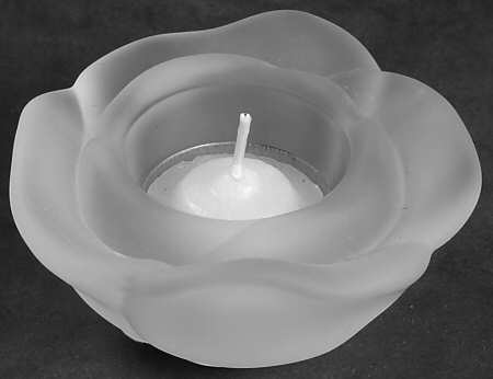 Dior Rose Single Light Candlestick