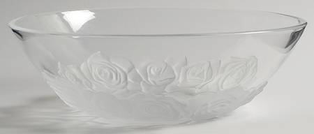 Dior Rose 10" Round Bowl