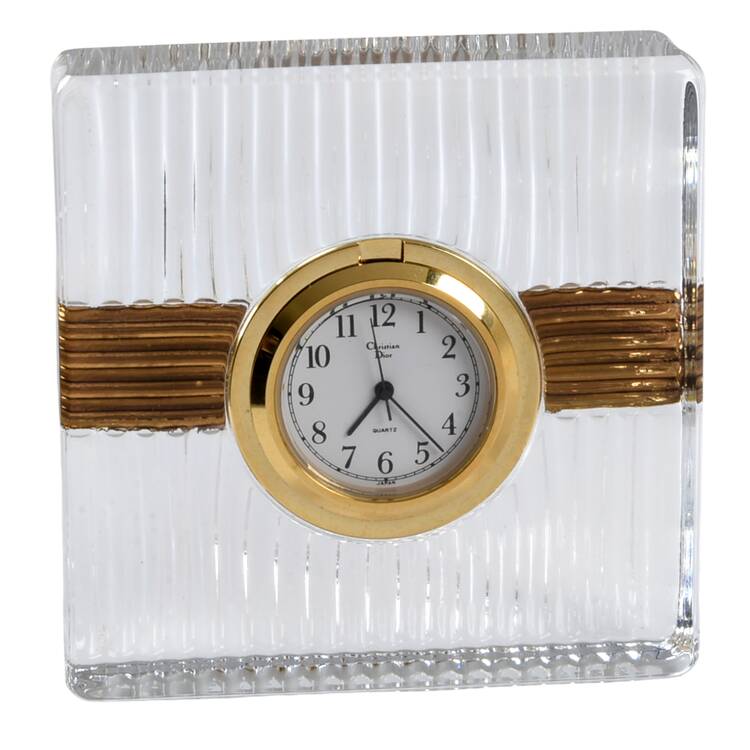 Gaudron Gold Mini Quartz Clock