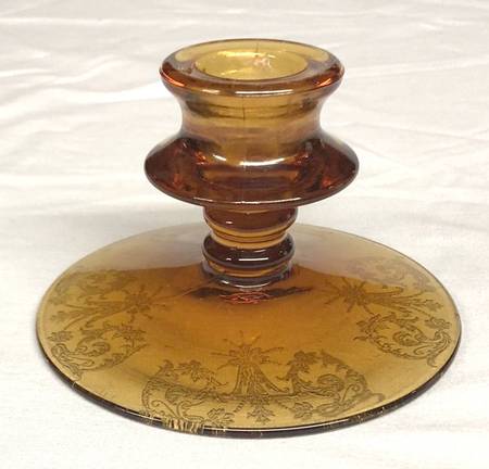 Balda Amber Single Light Candlestick