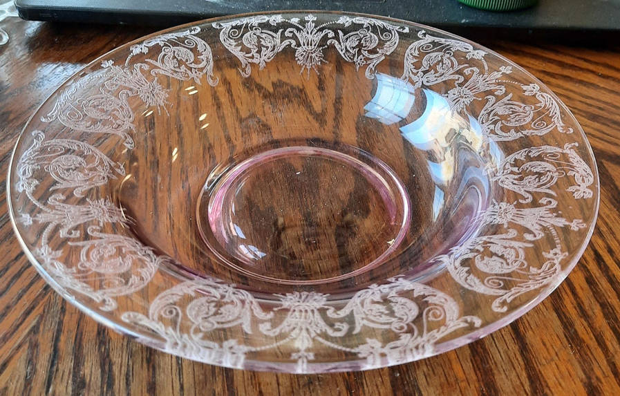 Balda Lavender Rim Soup Bowl