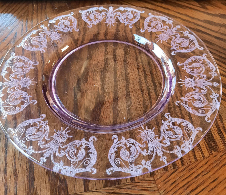 Balda Lavender Luncheon Plate
