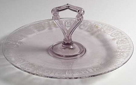 Balda Lavender Center Handle Tray