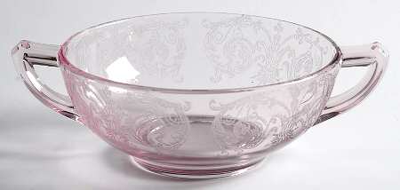 Balda Lavender Flat Cream Soup Bowl Only