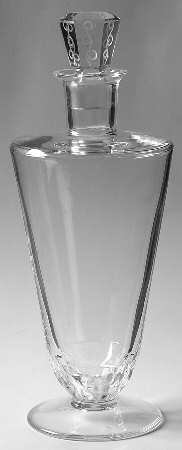 Treves Clear Decanter & Stopper by Lalique