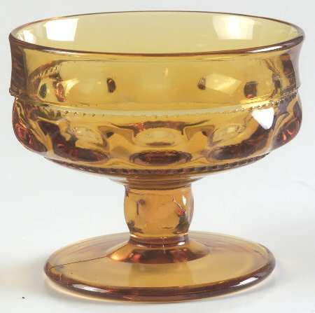 Color Crown Amber (Dark) Champagne/Tall Sherbet