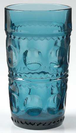 Color Crown Blue 12 Oz Flat Tumbler