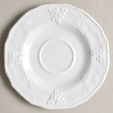 Harvest Milk Glass Saucer Only