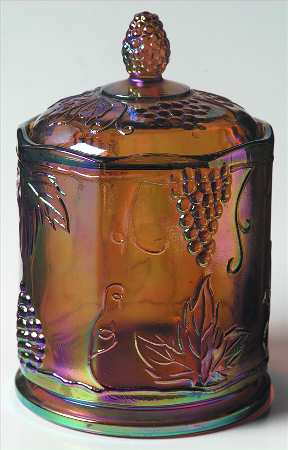 Harvest Carnival (Amber) Small Canister & Lid