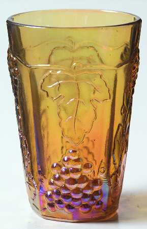 Harvest Carnival (Amber) Flat Juice Glass