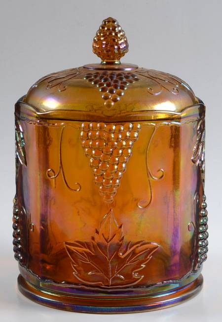 Harvest Carnival (Amber) Large Canister & Lid