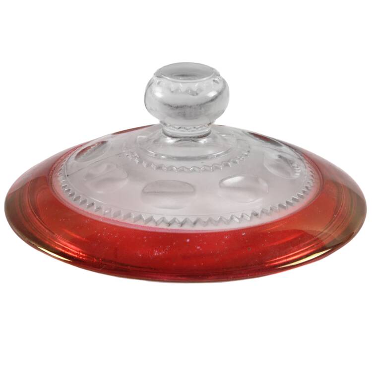 Ruby Crown Lid for Wedding Bowl by Colony