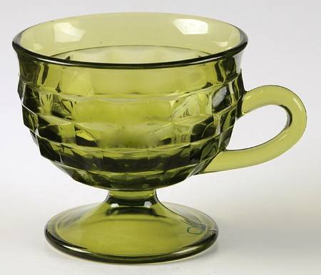 Whitehall Green (Avocado) Punch/Snack Cup