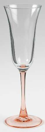 Americana Rose Fluted Champagne