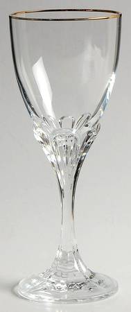 Ashville Gold Wine Glass
