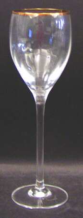 Clarisse Gold Wine Glass