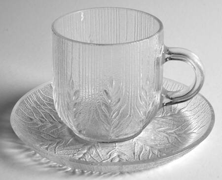Country Wheat Cup & Saucer Set
