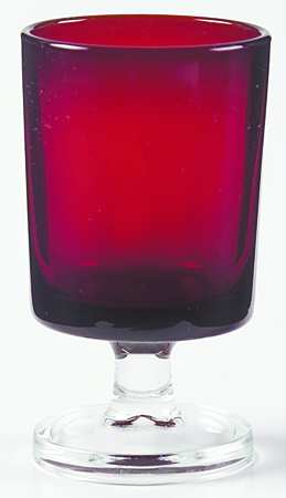 Cavalier Ruby Cordial Glass