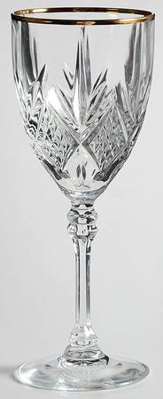 Fontenay (Gold Trim) Wine Glass