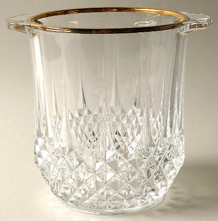 Longchamp Gold Champagne Bucket