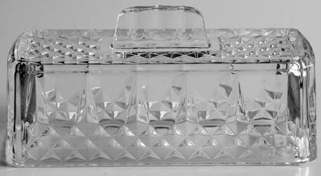 Longchamp (Clear) 1/4 Pound Butter Dish, No Lid