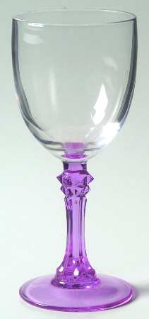 Lude Lilas Wine Glass